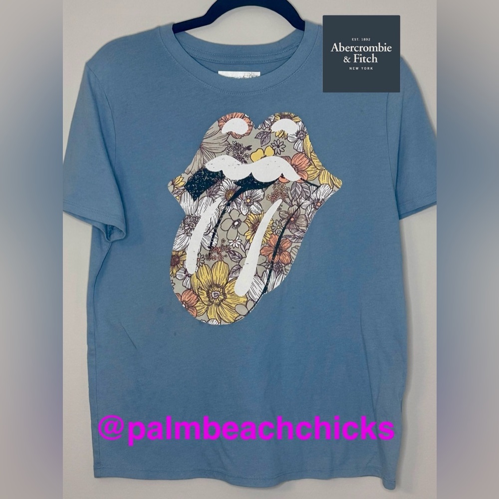 Abercrombie Kids Rolling Stones T-shirt size 11 / 12